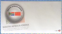 South Africa RSA - 2008 - FDC 7.128 - 10 Years Of China Diplomatic Relations - Unserviced Cover - Lettres & Documents