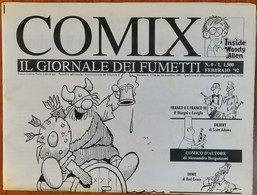 N. 0 - Febbraio 1992 - COMIX IL GIORNALE DEI FUMETTI - Panini Editore - Humor