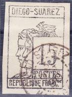 Diego Suarez 1890 Yv/Mi 8, Oblitéré O, Je Vends Ma Collection! - Used Stamps