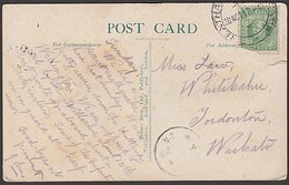 NZ 1914 Postcard 1/2d KEVII TIED TRENTHAM MILITARY CAMP - Brieven En Documenten