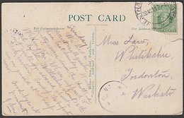 NZ 1914 Postcard 1/2d KEVII TIED TRENTHAM MILITARY CAMP - Cartas & Documentos