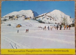 Schiparadies TAUPLITZALM, 1650 M, Steiermark -   Vg  A2 - Tauplitz