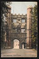 Great Britain - Trinity College, Cambridge - Colour View Posted 1918 - War Bonds Slogan Postmark - Cambridge