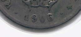 LEOPOLD II * OVERSLAG * 10 Cent 1906 Vlaams * 06 Over 05 * Nr 5109 - 10 Cent