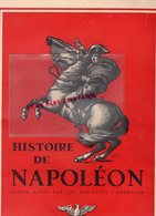 49-ANGERS-HISTOIRE NAPOLEON -ALBUM BISCOTTES L' ANGEVINE- COMPLET DE TOUTES SES IMAGES- EMPIRE-ROME-TOULON-ITALIE- - Albumes & Catálogos