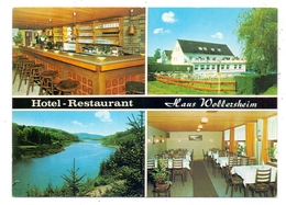 5067 KÜRTEN - EISENKAUL, Hotel Restaurant Haus Wollersheim, Klapp-Karte - Bergisch Gladbach