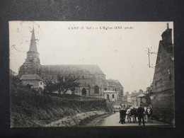 76 - Cany - CPA - L'Eglise ( XVI E Siècle ) Bisson édit - TBE - - Cany Barville