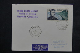 WALLIS ET FUTUNA - Enveloppe 1ère Liaison Aérienne Wallis Et Futuna / Nouvelle Calédonie En 1957 - L 23816 - Cartas & Documentos