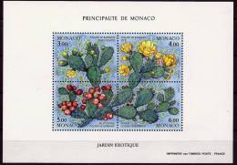 Monaco Bloc YT 55 " Les 4 Saisons Du Figuier De Barbarie " 1992 Neuf** - Blocks & Sheetlets