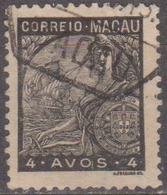 MACAU -1934, Tipo «Padrões», 4 A.  11 1/2  (o)  Afinsa  Nº 272 - Gebraucht