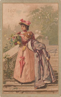 CALENDRIER 1896 BISCUIT LEFEVRE UTILE SEMESTRIEL - Petit Format : ...-1900