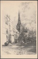 South West, Chichester Cathedral, Sussex, C.1920 - Moore & Wingham Postcard - Chichester
