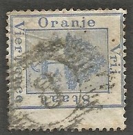 Orange Free State. 8 = BOSHOF Numeral Cancel Postmark. - Stato Libero Dell'Orange (1868-1909)