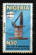 Delcampe - NIGERIA. Timbre De 2010 Oblitéré. 2000 Ans D'Art Nigérian/Hologramme. - Holograms