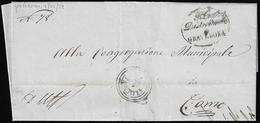 1859 - Lettera In Franchigia Da Gravedona 1/7/1859 A Como. Interessante Lettera Risalente Al Primo G... - Lombardo-Venetien