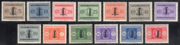 1944 - Soprastampati Fascetto (60/72), Gomma Integra, Perfetti.... - Other & Unclassified