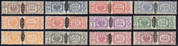 PACCHI POSTALI 1945 - Soprastampati (48/59), Gomma Integra, Perfetti.... - Other & Unclassified