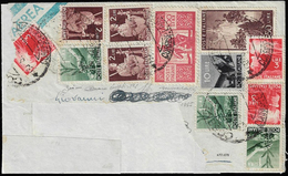 1950 - 100 Lire Rosso Scuro, Democratica, FALSO PER POSTA Di Buenos Aires, I Tiratura (F565, Sass. S... - Other & Unclassified