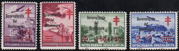 MONTENEGRO 1942 - Croce Rossa Soprastampati In Nero (32/35), Gomma Integra, Perfetti, Due Esemplari ... - Altri & Non Classificati