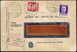 AMGOT NAPOLI 1943 - 20 Cent. Soprastampato, In Affrancatura Mista Con 50 Cent. Imperiale (10,251), P... - Other & Unclassified