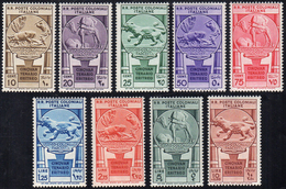 1933 - Cinquantenario Eritreo (23/31), Gomma Integra, Perfetti.... - Amtliche Ausgaben