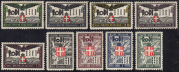 1932 - Ventennale Dell'occupazione, 9 Valori (65/73), Gomma Integra, Perfetti. Belli.... - Egée