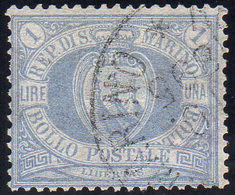 1894 - 1 Lira Oltremare Stemma (31), Usato, Perfetto. A.Diena, Cert. E.Diena E Raybaudi.... - Sonstige & Ohne Zuordnung