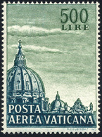 1958 - 500 Lire Cupolone, Dent. 14 A Pettine (33/I), Nuovo, Gomma Integra, Perfetto. Fresco E Raro! ... - Poste Aérienne