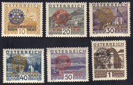 AUSTRIA 1931 - Rotary (398A/398F), Gomma Originale, Perfetti.... - Sonstige - Europa