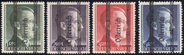 AUSTRIA 1945 - Hitler Soprastampati OSTERREICH, Serie Mista (572B/575C), Gomma Integra, Perfetti. Ce... - Autres - Europe