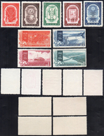 1957 - Two Complete Set, Michel N.349/358,354/357, Without Gum As Issued, Perfect Conditions.... - Other & Unclassified