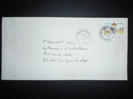 France Lettre De Lanveoc-poulmic Marine 2005 Pour Six Fours Les Plages - Maritime Post