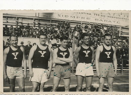 Real Photo Equipo De Volley Ball De Los Y De Valparaiso Nombres De Los Jugadorares Estadio Stadium - Chili