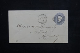 CEYLAN - Entier Postal Pour Colombo En 1889- L 23940 - Ceylon (...-1947)
