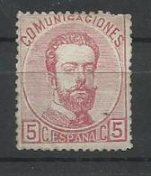 ESPAÑA EDIFIL   118  MH  * - Unused Stamps