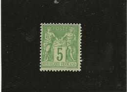 TIMBRE TYPE SAGE N° 106 - NEUF TRES INFIME CHARNIERE - ANNEE 1898 - COTE : 50 € - 1876-1898 Sage (Type II)