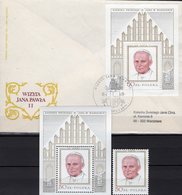 Papst 1979 Abart Pologne 2631,Blocks 75 **+Bl.75I FDC 22€ Pawel II.Krakow Error Hb Ss Blocs Cover Sheets Bf Polska - Errors & Oddities