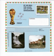 Argentinien, 1990, Aerogramme, Fußball-Weltmeisterschaft 1990, MNH ** - Covers & Documents
