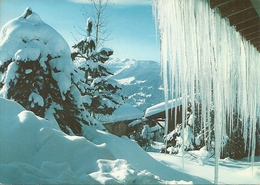 Bourg St. Pierre (Valais, Svizzera) Panorama Invernale, Féerie Hivernale, View In Winter - Bourg-Saint-Pierre 