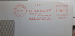 EMA METER FREISTEMPEL DANMARK KØPENHAVN 1966 - Máquinas Franqueo (EMA)