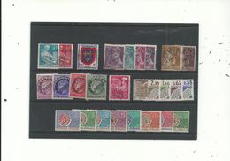 26 Timbres Préoblitérés De Séries Diverses.....dont N° 123 à 129    162 à 165 & N°71/73/108/111......à Voir - Other & Unclassified