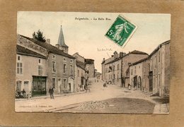 CPA - BULGNEVILLE (88) - Aspect De La Mairie Pavoisée Dans Le Centre - Carte Colorisée - Bulgneville