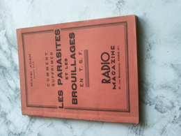 "Comment Supprimer Les Parasites Et Les Brouillages En T.S.F. -Michel Adam -Radio Magazine 1931 - Audio-Visual