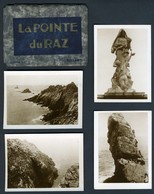 LA POINTE DU RAZ - Pochette De 12 Mini-photos De 9x7 Cm (voir 2 Scans) - Lieux