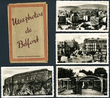 BELFORT - Pochette De 12 Mini-photos De 11X6,5cm (voir 3 Scans) - Lieux