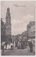 Zutphen - Houtmarkt Bij Marktdag Met Veel Volk - Zutphen