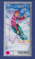 WINTER OLYMPICS Olympische Winterspiele Jeux Olympiques D'hiver SAPPORO POLEN POLAND POLOGNE 1971 MI 2144 SKIING SLALOM - Winter 1972: Sapporo