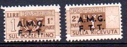 1947/8 Trieste - Pacchi Postali Soprastampati Su Due Righe 1 L - Postal And Consigned Parcels