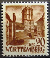 ALLEMAGNE -  WÜRTTEMBERG                    N° 24                            NEUF** - Other & Unclassified