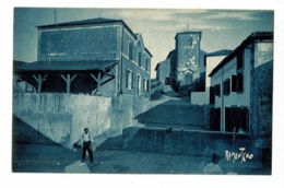 Le Pays Basque - Biriatou (Restaurant Hiribarren, église, Joueurs En Place Devant Le Fronton) Ramuntcho, Circ Sans Date - Biriatou